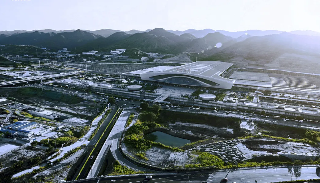 อาคารสถานีรถไฟความเร็วสูง