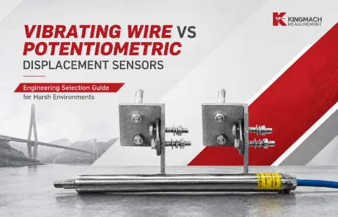 Kingmach Vibrating Wire กับโพเทนชิโอเมตริกดิสเพลสเมนต์เซนเซอร์
