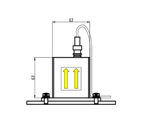 มาตรวัดความเร่ง (แกนเดียว) JMCZ-2081 ภาพที่ 6