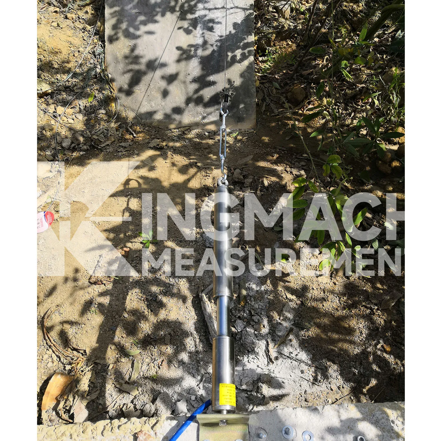 เครื่องวัดดิสเพลสเมนต์แบบหล่ออัจฉริยะ/ ดิสเพลสเมนต์มิเตอร์แบบลวดเหล็ก JMDL-49XXAT image 2